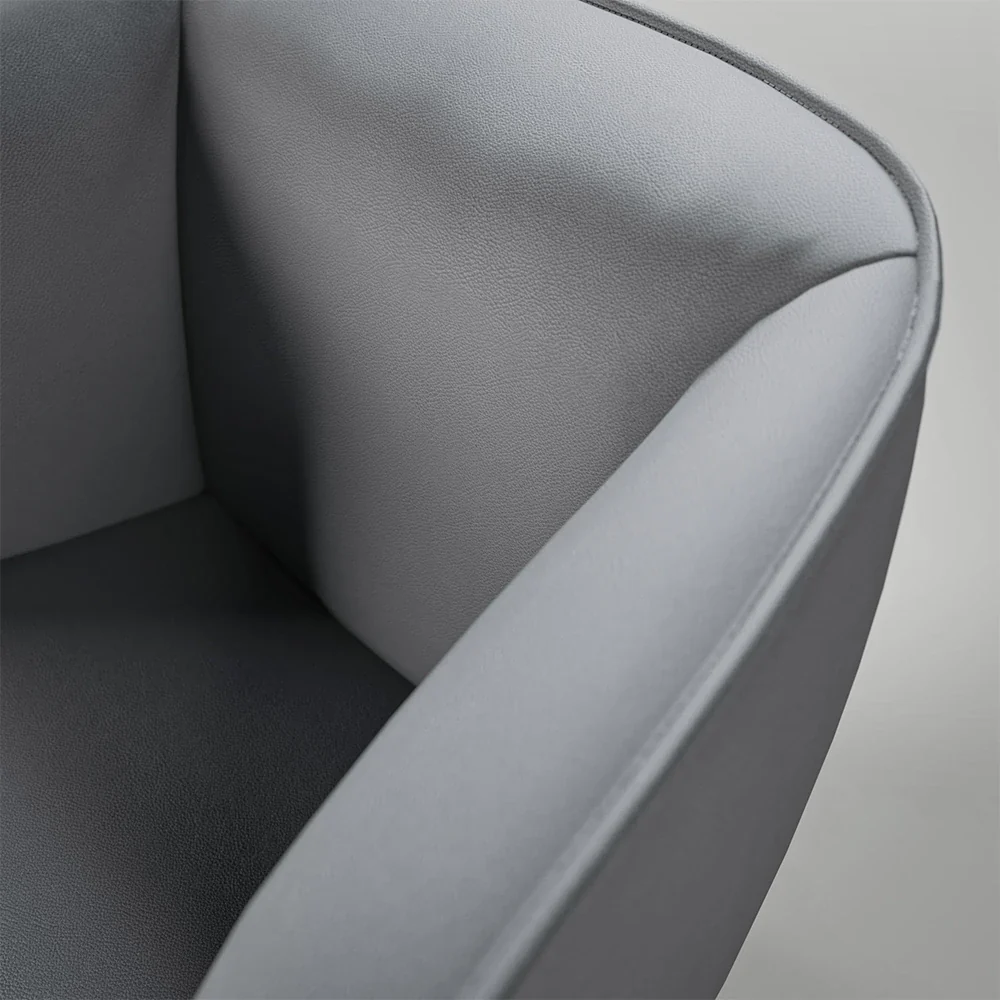 384 Armchair Grey Blue by Rolf Benz - Image 5