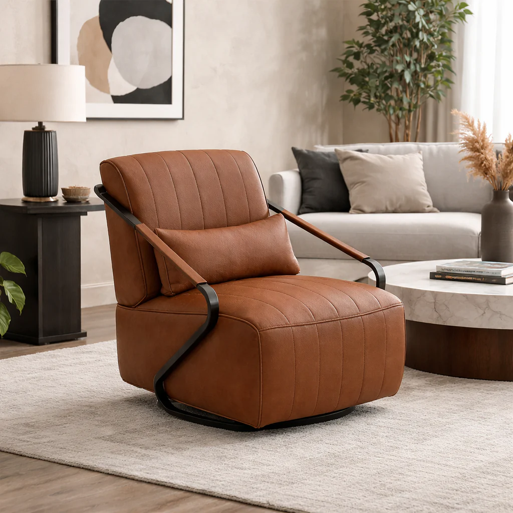 CDF806 Swivel Chair by Campo de' Fiori - Image 2