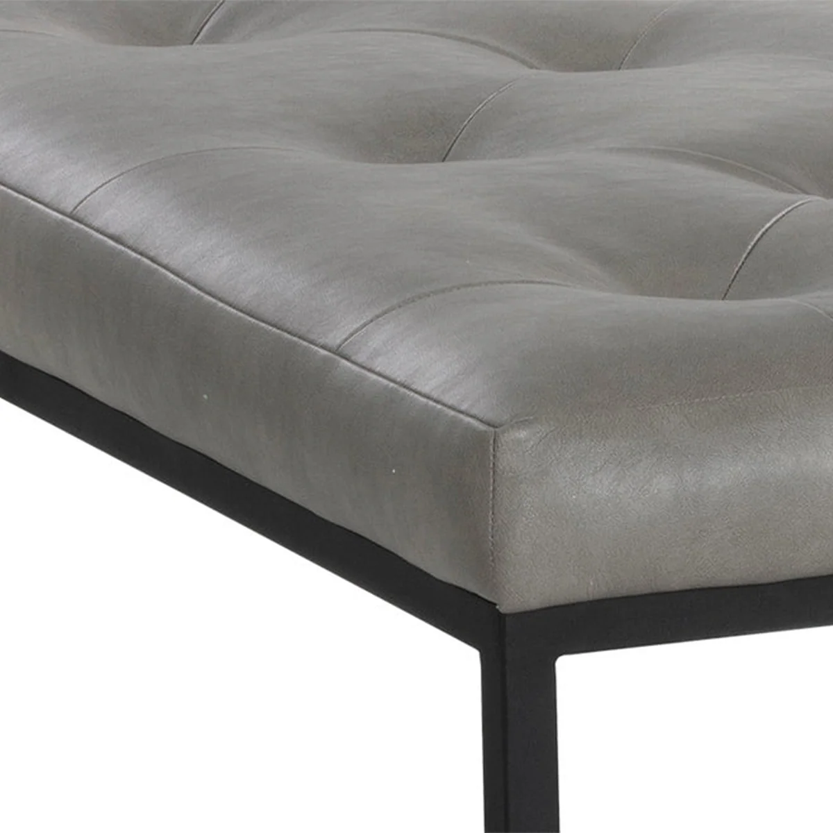 Endall Ottoman Black by Sunpan - Image 5