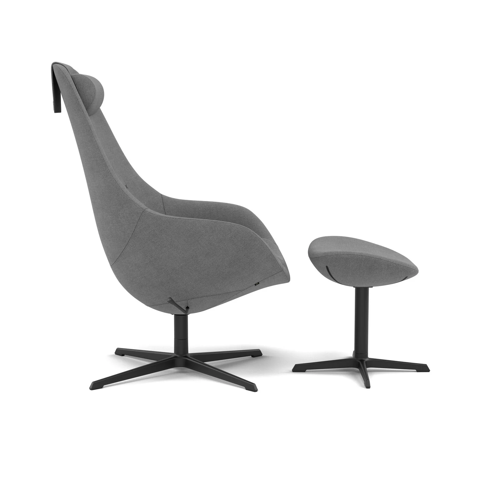 Kokon with Footrest Chair by Varier - Image 3