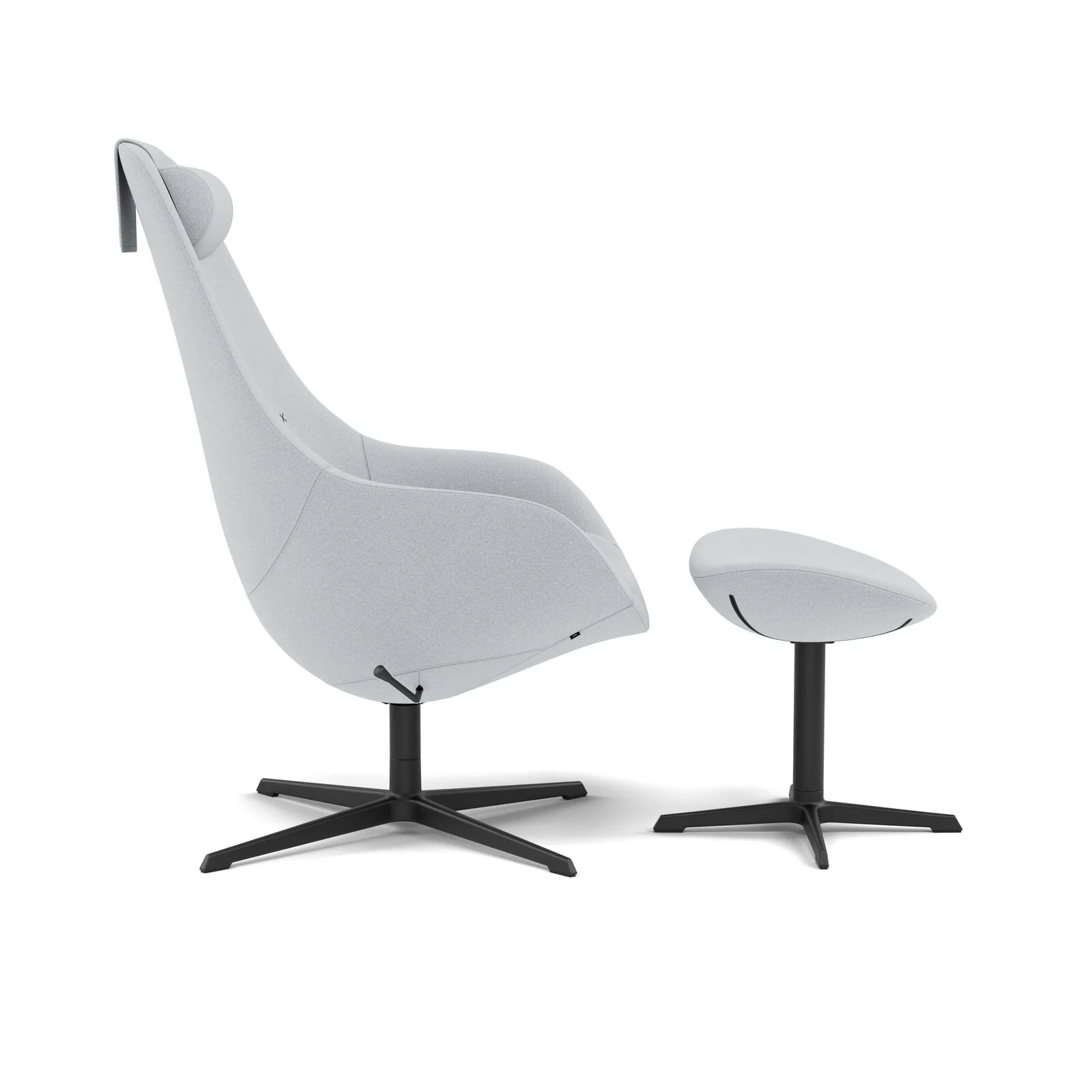 Kokon with Footrest Chair by Varier - Image 8