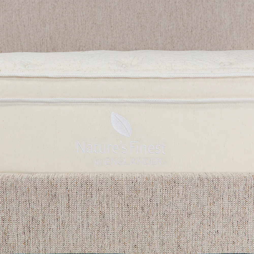 Nature's Finest Latex Euro Top Mattress by Englander - Image 4