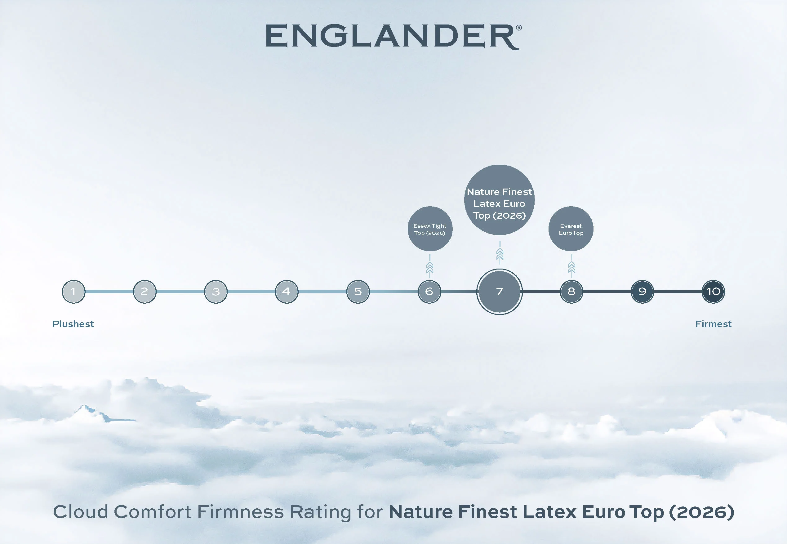 Nature's Finest Latex Euro Top Mattress by Englander - Image 6