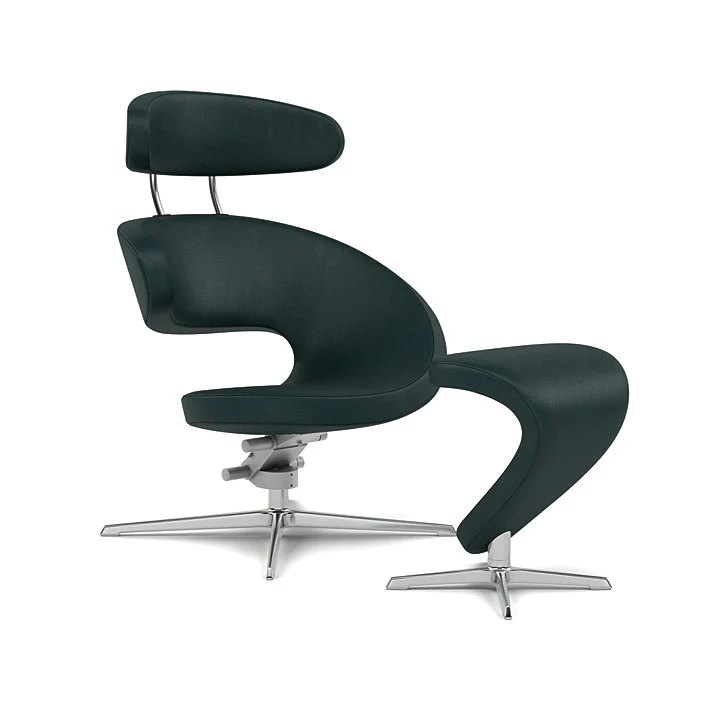 Peel with Footrest Chair by Varier - Image 4