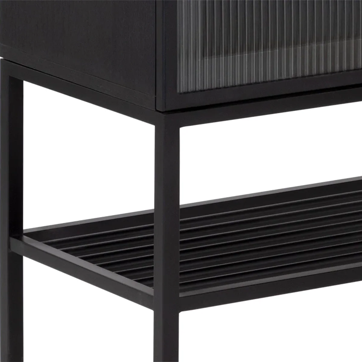 Renzo Entryway Cabinet Small by Sunpan Black - Image 6