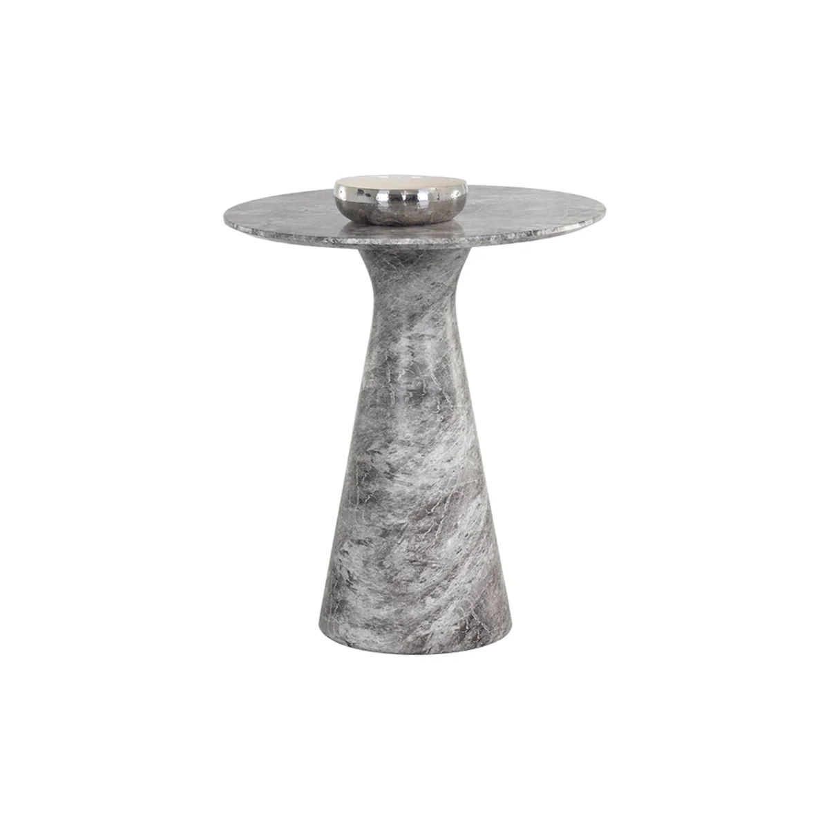Shelburne Marble Look Counter Table by Sunpan Gray - Image 3