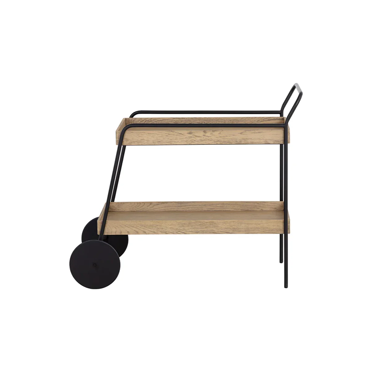 Spruce Bar Cart by Sunpan Natural - Image 4
