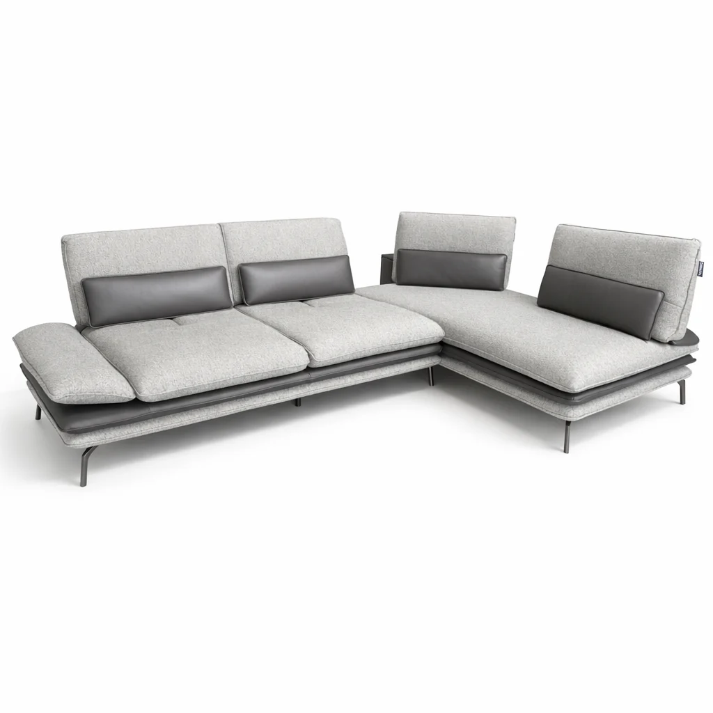 Suzuka Sofa Corner Composition Right by Chateau d'Ax Italia