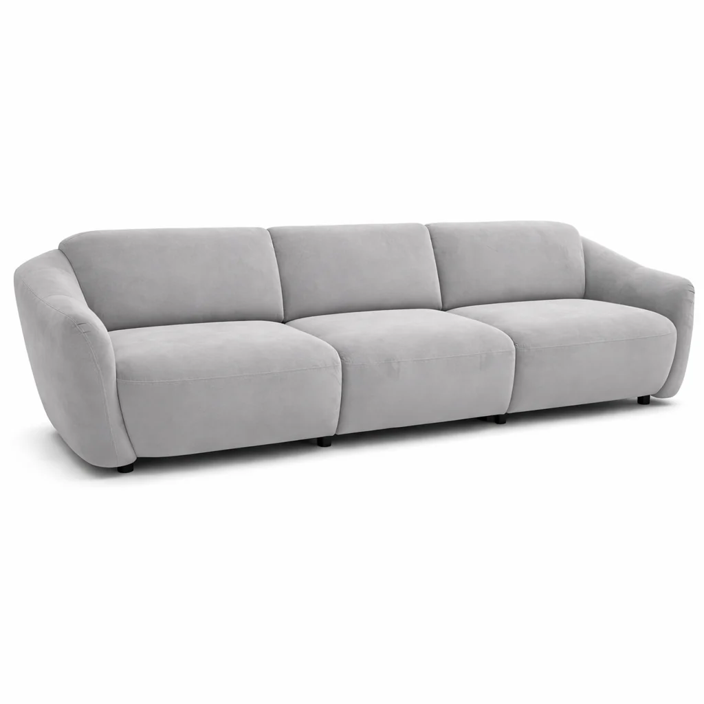 Venus 3 Seater Sofa Grey by Chateau d'Ax Italia - Image 3